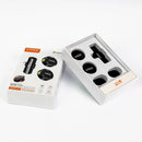 Microfone de Lapela Sem Fio KAIDI KMF4-C – Tipo-C Magnético e Alta Qualidade de Som Bateria Longa