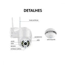 Câmera IP Externa Wi-Fi Dome PTZ